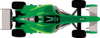 Green Racecar Clip Art